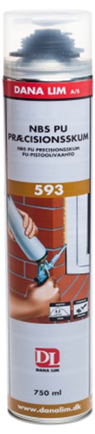 FUGESKUM NBS PU 750ml DANA 593 PRESISJONSSKUM